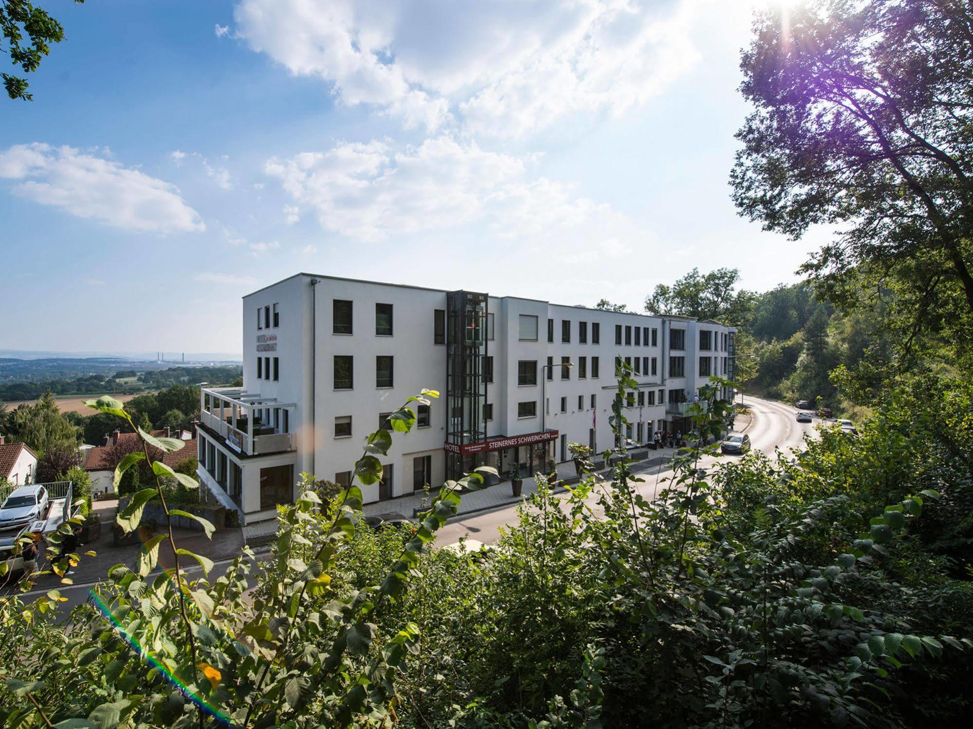 Design-Konferenzhotel & Restaurant Steinernes Schweinchen Kassel Exteriör bild